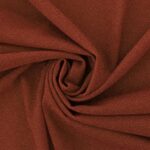 Tessuto Hollywood Maglina con Lurex Jersey MonoElastica - Fondo Arancio - Lurex Arancio - Mezzo Metro