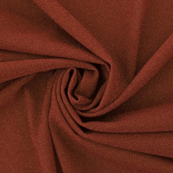 Tessuto Hollywood Maglina con Lurex Jersey MonoElastica - Fondo Arancio - Lurex Arancio - Mezzo Metro