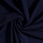 Tessuto Hollywood Maglina con Lurex Jersey MonoElastica - Fondo Blu - Lurex Blu - Mezzo Metro