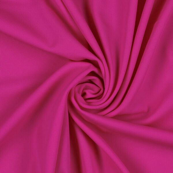 Tessuto Lycra Opaca Elasticizzata - Fuxia Forte