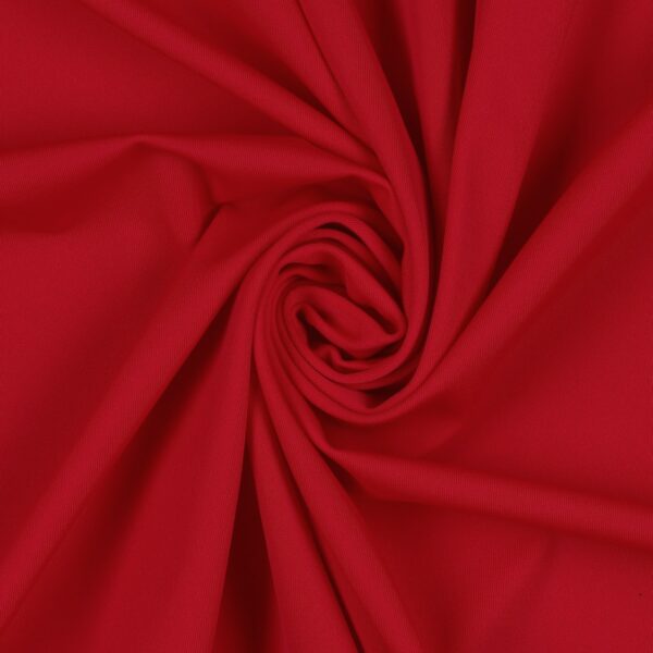 Tessuto Lycra Opaca Elasticizzata - Rosso
