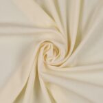 Tessuto Lycra Opaca Elasticizzata - Panna