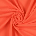 Tessuto Lycra Opaca Elasticizzata - Pesca Fluo