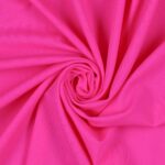 Tessuto Lycra Opaca Elasticizzata - Fuxia Fluo