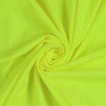Tessuto Lycra Opaca Elasticizzata - Giallo Fluo
