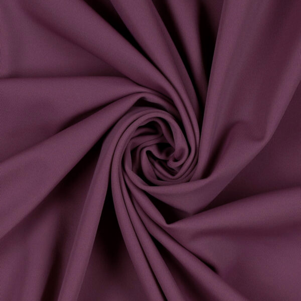 Tessuto Lycra Opaca Elasticizzata - Prugna