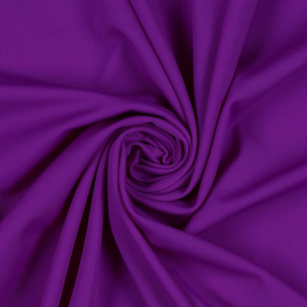 Tessuto Lycra Opaca Elasticizzata - Viola