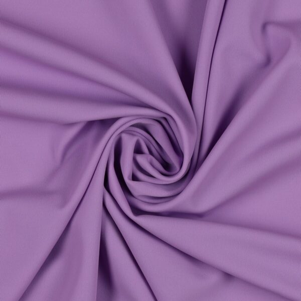 Tessuto Lycra Opaca Elasticizzata - Glicine Chiaro