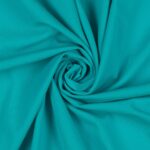 Tessuto Lycra Opaca Elasticizzata - Ciano