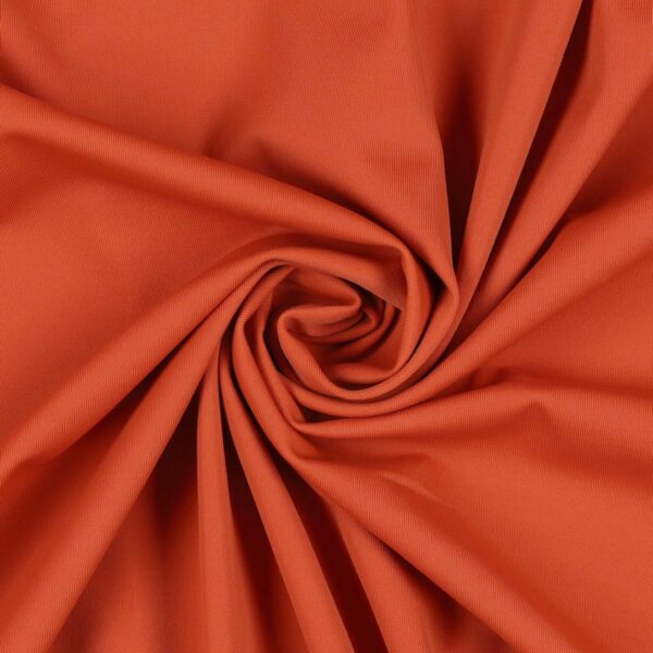 Tessuto Lycra Opaca Elasticizzata - Ruggine