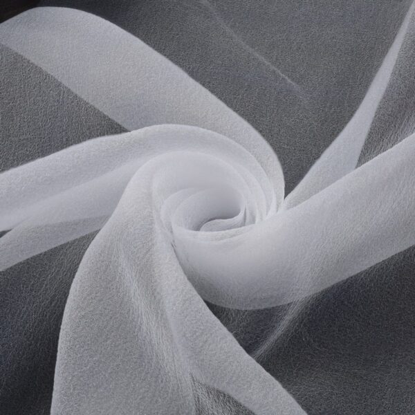 Organza Creponne - Bianco - Mezzo Metro