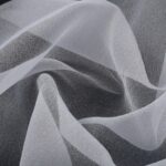 Organza Creponne - Bianco - Mezzo Metro