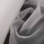 Organza Creponne - Bianco Seta - Mezzo Metro