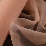 Organza Creponne - Carne - Mezzo Metro