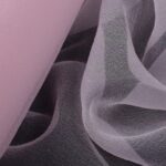 Organza Creponne - Rosa Baby - Mezzo Metro