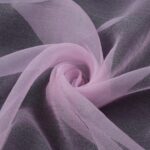Organza Creponne - Rosa Big Bubble - Mezzo Metro