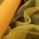 Organza Creponne - Giallo - Mezzo Metro