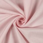 Tessuto Piquet di Cotone Unito - Rosa Baby - Mezzo Metro