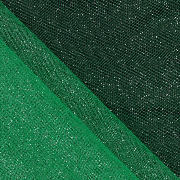 Splendido tulle Glitter venduto al metro. Il tulle glitter al metro è un tessuto molto fine