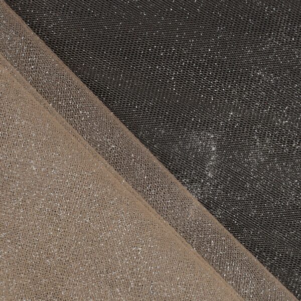 Splendido tulle Glitter venduto al metro. Il tulle glitter al metro è un tessuto molto fine