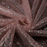 Tulle Glitter Diamante - Rosa Antico Glitter Rosa
