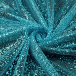 Tulle Glitter Diamante - Turchese Glitter Turchese