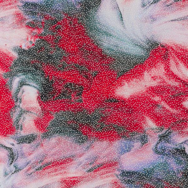Lycra Fantasia Astratta - al Metro - Disegno  20.006 - Colore A - Glitter Argento