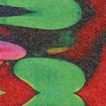Lycra Fantasia Astratta - al Metro - Disegno 20.013 - Colore A - Glitter Argento