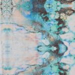 Lycra Fantasia Astratta - al Metro - Disegno 20.014 - Colore A - Glitter Argento