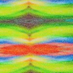 Lycra Fantasia Astratta - al Metro - Disegno 20.023 - Colore A - Glitter Argento
