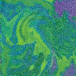 Lycra Fantasia Astratta - al Metro - Disegno 20.027 - Colore B - Glitter Argento