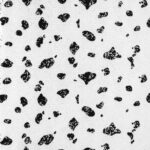 Lycra Fantasia Animalier - al Metro - Disegno 20.033 - Dalmata - Tipo A - Glitter Argento