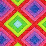 Lycra Fantasia Rainbow - Disegno 20.040 - Colore A - Glitter Argento