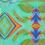Lycra Fantasia Astratta - al Metro - Disegno 20.041 - Colore C - Glitter Argento