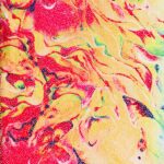 Lycra Fantasia Astratta - al Metro - Disegno 20.045 - Colore C - Glitter Argento
