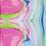 Lycra Fantasia Astratta - al Metro - Disegno 20.046 - Colore B - Glitter Argento
