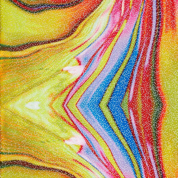 Lycra Fantasia Astratta - al Metro - Disegno  20.046 - Colore C - Glitter Argento