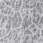 Lycra Fantasia Animalier - al Metro - Disegno 20.050 - Maculato Stretto - Bianco Placcatura Argento
