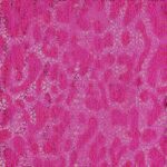 Lycra Fantasia Animalier - al Metro - Disegno 20.050 - Maculato Stretto - Fucsia Placcatura Fucsia