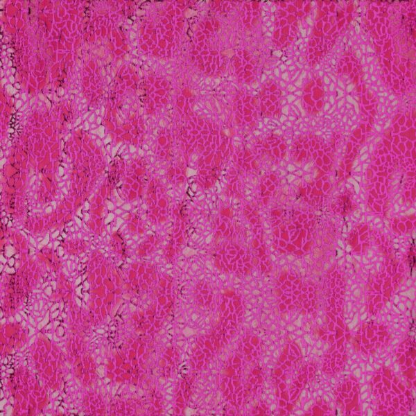 Lycra Fantasia Animalier - al Metro - Disegno 20.050 - Maculato Stretto - Fucsia Placcatura Fucsia