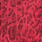 Lycra Fantasia Animalier - al Metro - Disegno 20.050 - Maculato Stretto - Rosso Placcatura Rosso