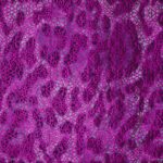 Lycra Fantasia Animalier - al Metro - Disegno 20.050 - Maculato Stretto - Viola Placcatura Fucsia