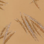 Lycra Fantasia Graffio Glitter Bicolore - Argento/Oro - Fondo Nudo