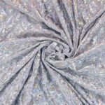 Lycra Fantasia Squamata Grande Argento