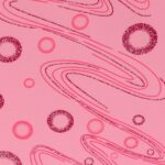 Lycra Fantasia Glitter Pianeta - Rosa - Glitter Rosa