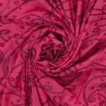 Lycra Fantasia Scarabeo Glitter Fucsia Fluo