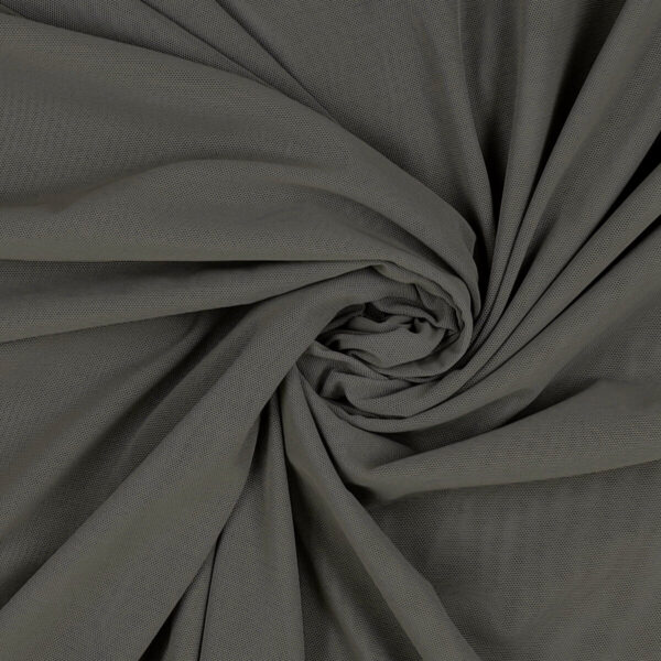 Tessuto Mesh (Tulle) Bielastico - Antracite