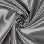 Tessuto Raso Al Metro - Colore Grigio Medio