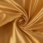 Tessuto Raso Al Metro - Colore Oro Chiaro