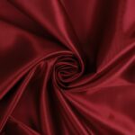 Tessuto Raso Al Metro - Colore Rosso India